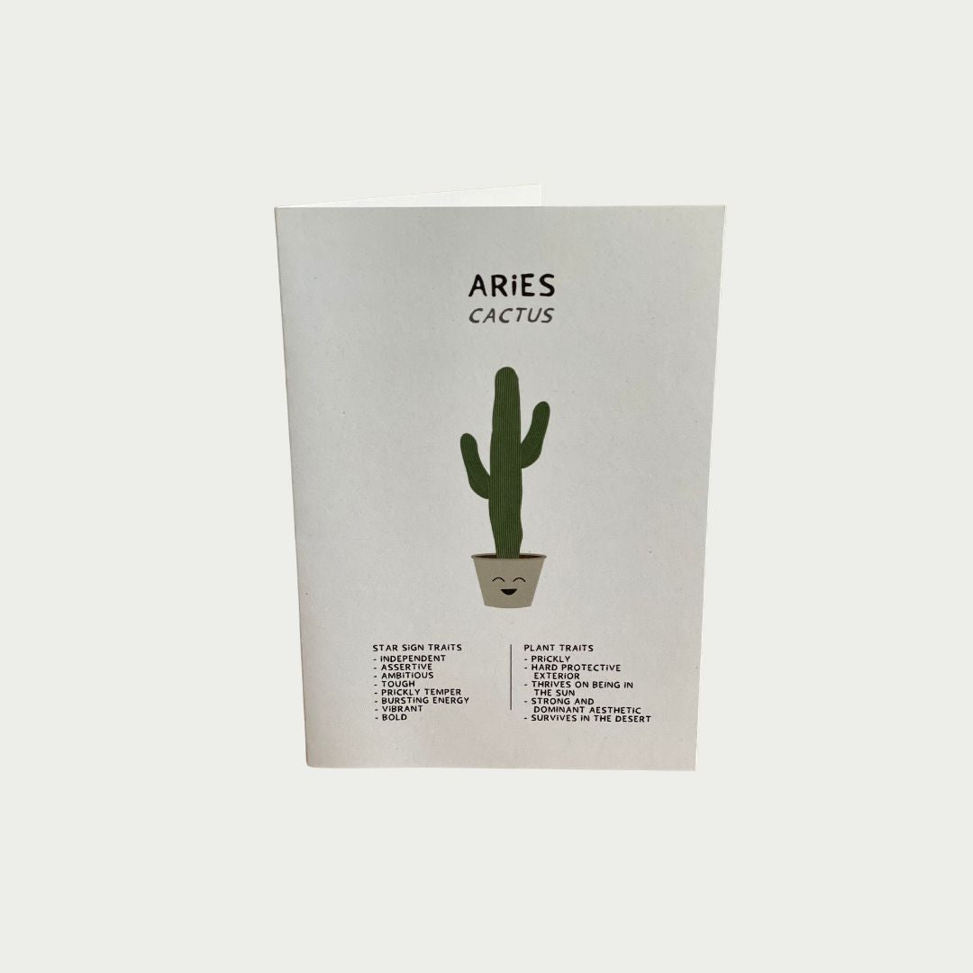 Plant x Zodiac Aries Gift Card