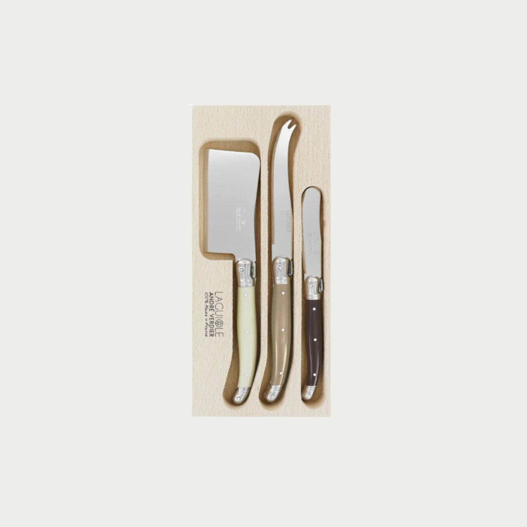 Debutant Cheese Knife 3pce Set - La Terre