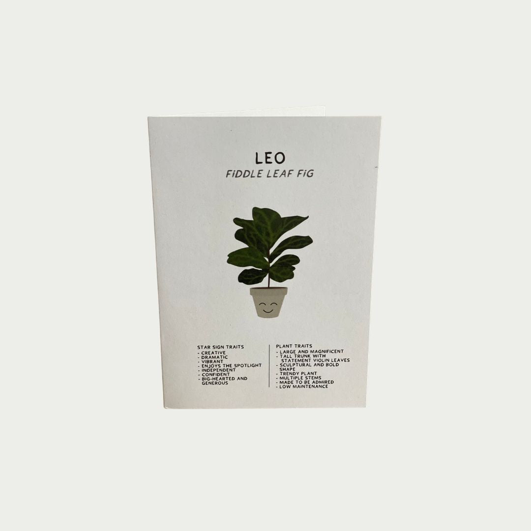 Plant x Zodiac Leo Gift Card