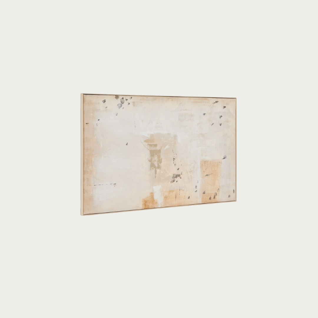 Silpa Abstract Painting - Dark Beige