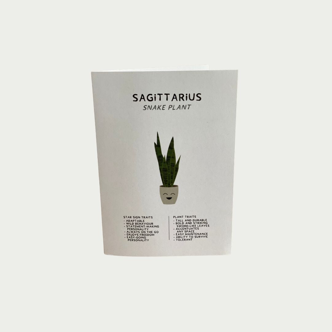 Plant x Zodiac Sagittarius Gift Card