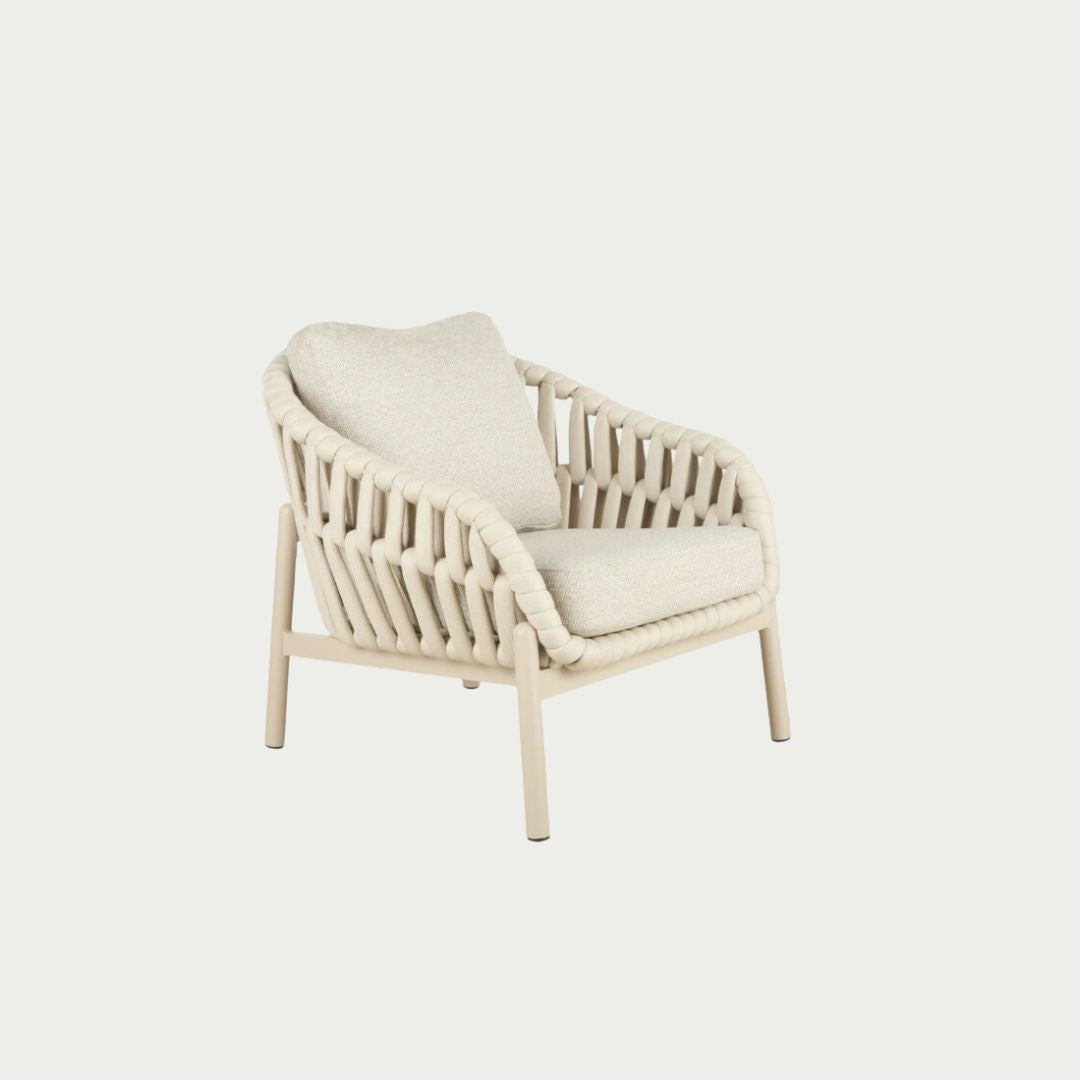 Elwood Outdoor Chair Cream