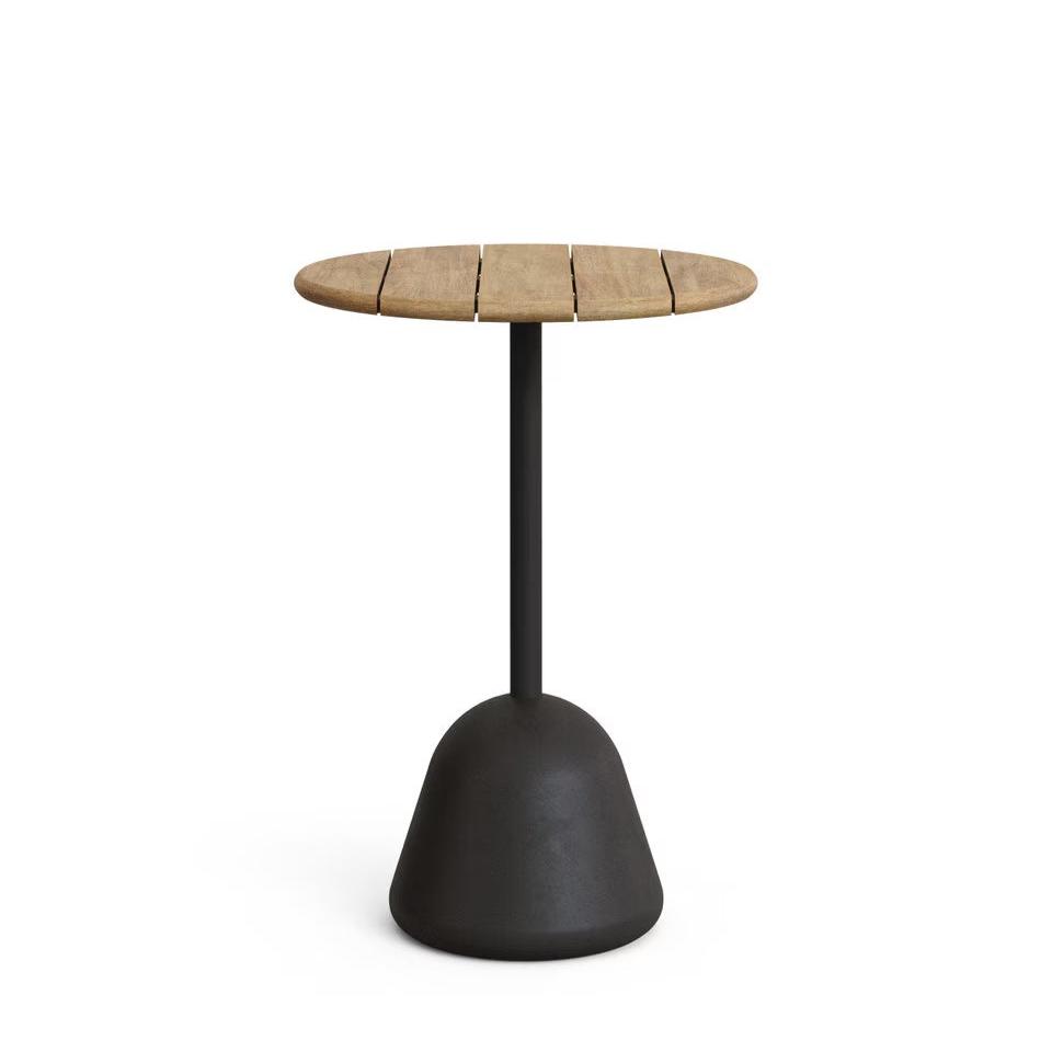 Saura Table Collection - Black/Acacia