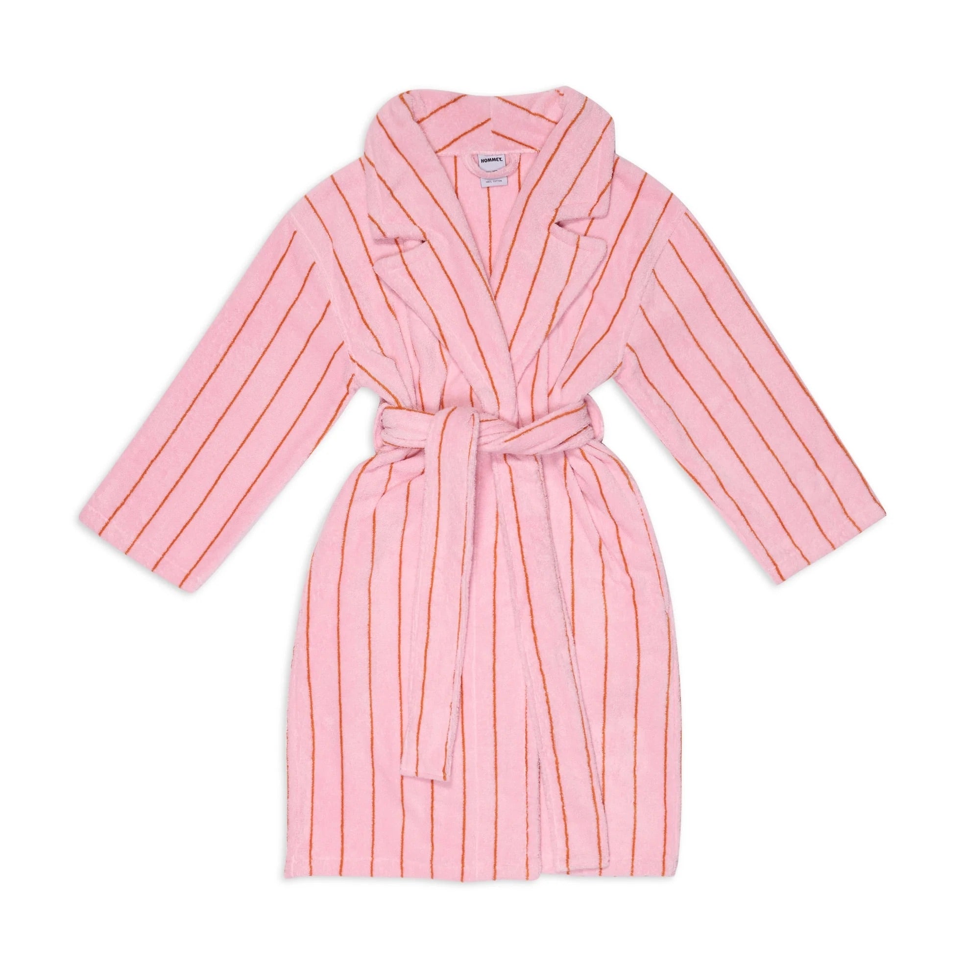 Hommey Cotton Robe - Stripes