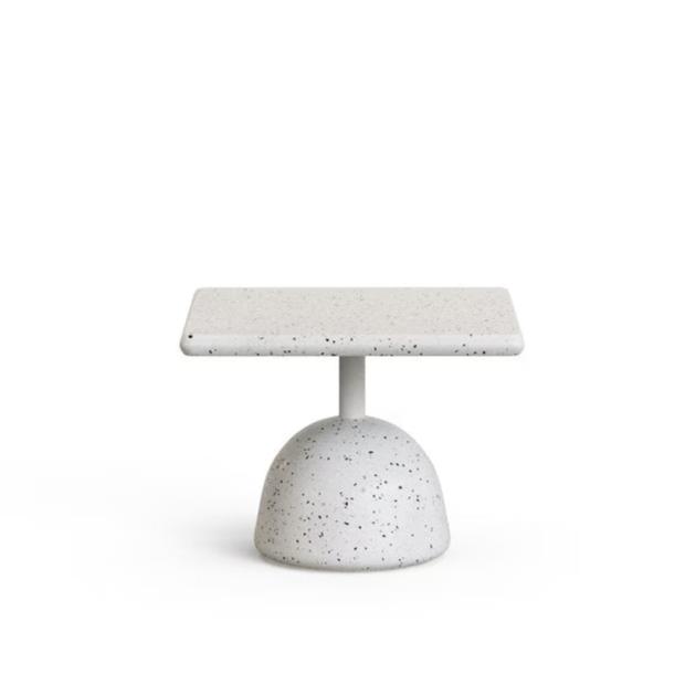 Saura Table Collection - White Terrazzo