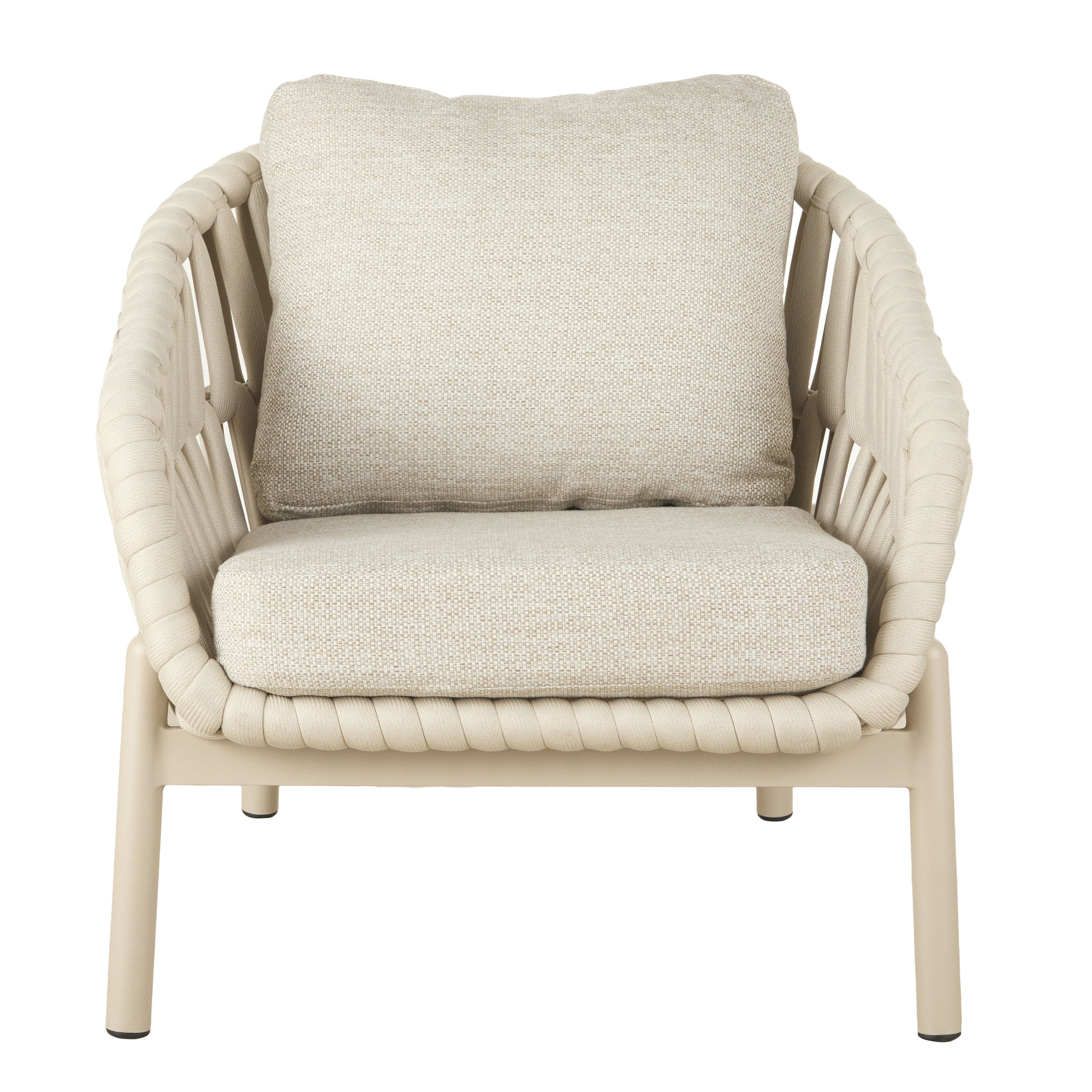 Elwood Outdoor Chair Cream