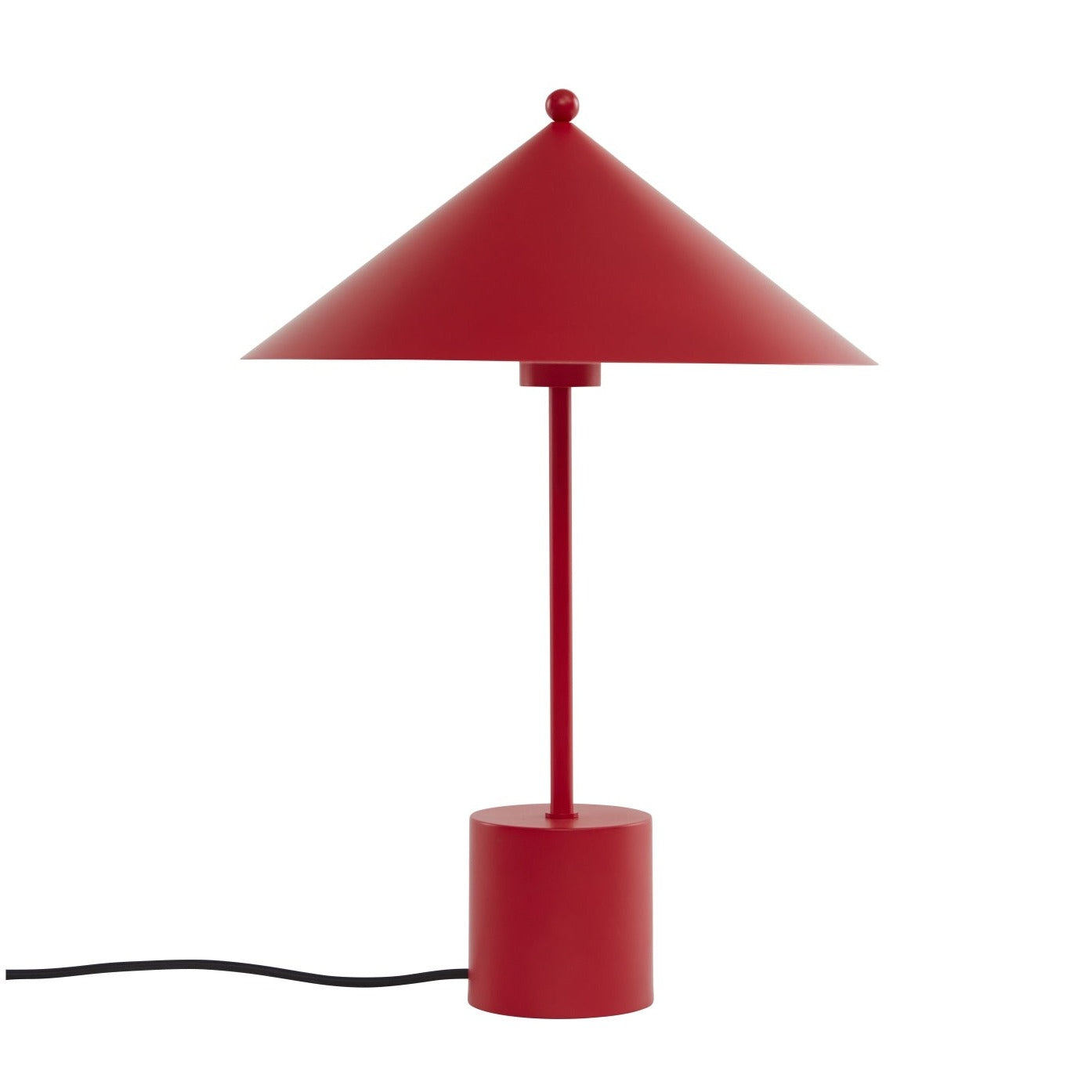 Kasa Table Lamp - Cherry Red