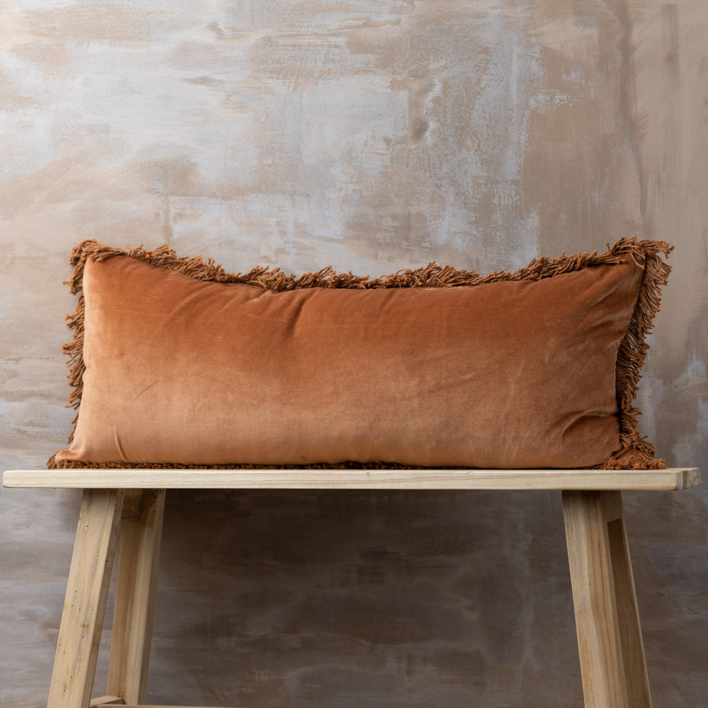 Velvet Cushions - Terracotta