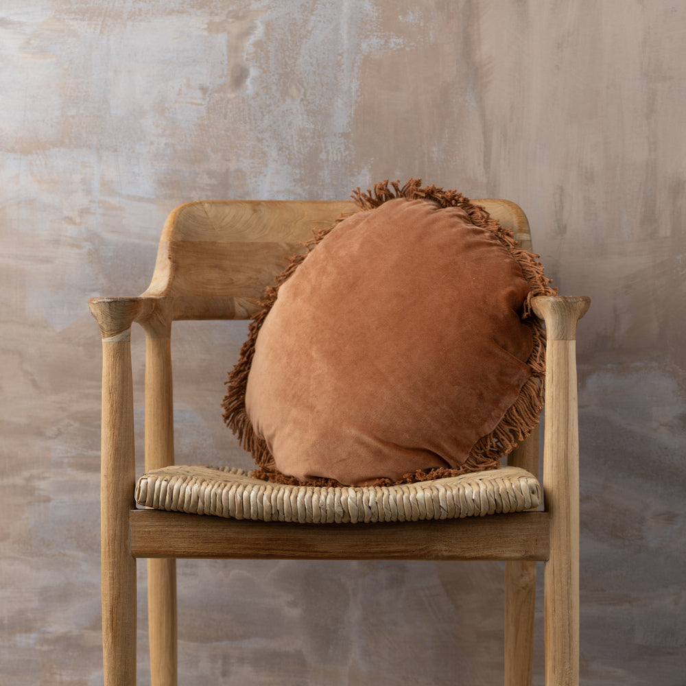 Velvet Cushions - Terracotta